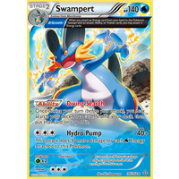 Swampert 36/160 XY Primal Clash Rare Holo Pokemon Card NEAR MINT TCG