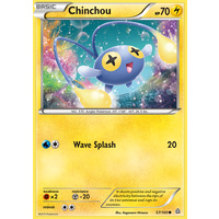 Chinchou 57/160 XY Primal Clash Common Pokemon Card NEAR MINT TCG