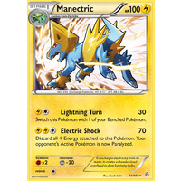 Manectric 61/160 XY Primal Clash Rare Holo Pokemon Card NEAR MINT TCG