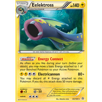 Eelektross 65/160 XY Primal Clash Rare Holo Pokemon Card NEAR MINT TCG
