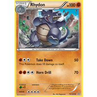 Rhydon 75/160 XY Primal Clash Uncommon Pokemon Card NEAR MINT TCG