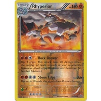 Rhyperior 76/160 XY Primal Clash Reverse Holo Rare Pokemon Card NEAR MINT TCG