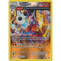 Rhyperior 77/160 XY Primal Clash Reverse Holo Common Pokemon Card NEAR MINT TCG