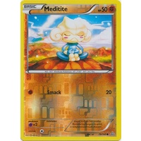 Meditite 79/160 XY Primal Clash Reverse Holo Common Pokemon Card NEAR MINT TCG
