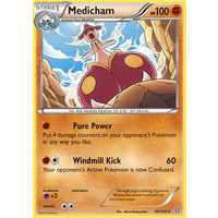 Medicham 80/160 XY Primal Clash Rare Holo Pokemon Card NEAR MINT TCG