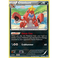 Crawdaunt 92/160 XY Primal Clash Rare Holo Pokemon Card NEAR MINT TCG