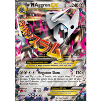 Mega Aggron EX 94/160 XY Primal Clash Ultra Rare Holo Pokemon Card NEAR MINT TCG
