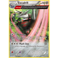 Excadrill 97/160 XY Primal Clash Rare Holo Pokemon Card NEAR MINT TCG