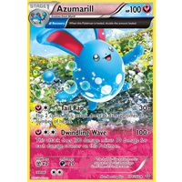 Azumarill 104/160 XY Primal Clash Rare Holo Pokemon Card NEAR MINT TCG