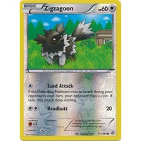 Zigzagoon 111/160 XY Primal Clash Reverse Holo Common Pokemon Card NEAR MINT TCG
