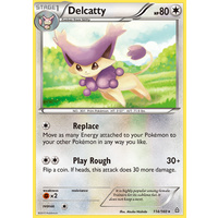 Delcatty 114/160 XY Primal Clash Rare Pokemon Card NEAR MINT TCG