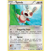 Spinda 115/160 XY Primal Clash Common Pokemon Card NEAR MINT TCG