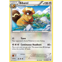 Bibarel 118/160 XY Primal Clash Uncommon Pokemon Card NEAR MINT TCG