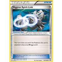 Aggron Spirit Link 123/160 XY Primal Clash Uncommon Trainer Pokemon Card NEAR MINT TCG