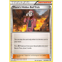 Maxie's Hidden Ball Trick 133/160 XY Primal Clash Uncommon Trainer Pokemon Card NEAR MINT TCG
