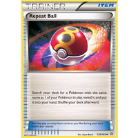 Repeat Ball 136/160 XY Primal Clash Uncommon Trainer Pokemon Card NEAR MINT TCG