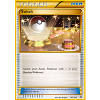 Switch 163/160 XY Primal Clash Secret Rare Full Art Holo Pokemon Card NEAR MINT TCG