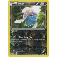 Inkay 93/162 XY Breakthrough Reverse Holo Common Pokemon Card MINT TCG