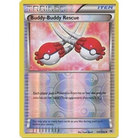 Buddy Buddy Rescue 135/162 XY Breakthrough Reverse Holo Trainer Uncommon Pokemon Card MINT TCG