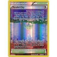 Parallel Ciity 145/162 XY Breakthrough Reverse Holo Trainer Uncommon Pokemon Card MINT TCG