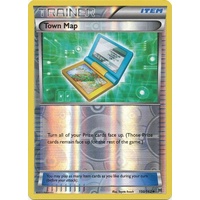 Town Map 150/162 XY Breakthrough Reverse Holo Trainer Uncommon Pokemon Card MINT TCG