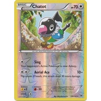 Chatot 128/162 XY Breakthrough Reverse Holo Rare Pokemon Card MINT TCG