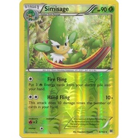 Simisage 6/162 XY Breakthrough Reverse Holo Rare Pokemon Card MINT TCG