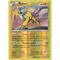 Raokou 55/162 XY Breakthrough Reverse Holo Rare Pokemon Card MINT TCG