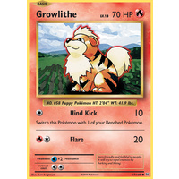 Growlithe 17/108 XY Evolutions Common Pokemon Card NEAR MINT TCG