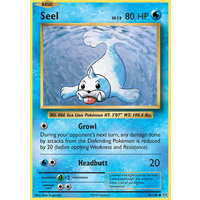 Seel 28/108 XY Evolutions Common Pokemon Card NEAR MINT TCG