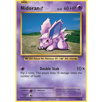 Nidoran 43/108 XY Evolutions Common Pokemon Card NEAR MINT TCG