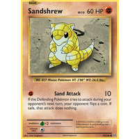Sandshrew 54/108 XY Evolutions Common Pokemon Card NEAR MINT TCG