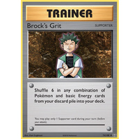 Brock's Grit 74/108 XY Evolutions Uncommon Trainer Pokemon Card NEAR MINT TCG