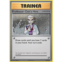 Professor Oak's Hint 84/108 XY Evolutions Uncommon Trainer Pokemon Card NEAR MINT TCG