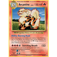 Arcanine 18/108 XY Evolutions Rare Pokemon Card MINT TCG