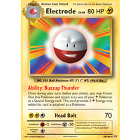 Electrode 40/108 XY Evolutions Rare Pokemon Card MINT TCG