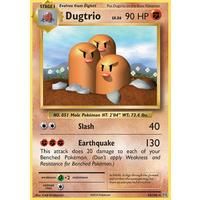 Dugtrio 56/108 XY Evolutions Rare Pokemon Card MINT TCG