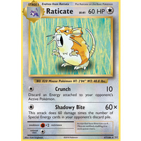 Raticate 67/108 XY Evolutions Rare Pokemon Card MINT TCG