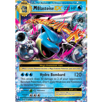 Mega Blastoise EX 22/108 XY Evolutions Holo Ultra Rare Pokemon Card NEAR MINT TCG