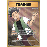 Brock's Grit 107/108 XY Evolutions Holo Full Art Ultra Rare Pokemon Card NEAR MINT TCG