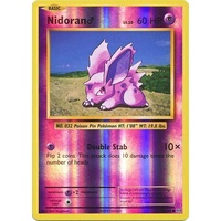 Nidoran 43/108 XY Evolutions Reverse Holo Common Pokemon Card NEAR MINT TCG