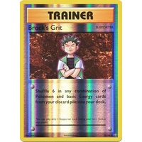 Brock's Grit 74/108 XY Evolutions Reverse Holo Uncommon Trainer Pokemon Card NEAR MINT TCG