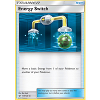 Energy Switch 117/149 SM Base Set Uncommon Trainer Pokemon Card NEAR MINT TCG