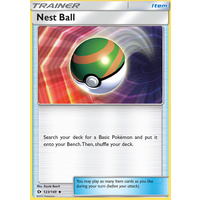 Nest Ball 123/149 SM Base Set Uncommon Trainer Pokemon Card NEAR MINT TCG