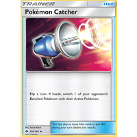 Pokemon Catcher 126/149 SM Base Set Uncommon Trainer Pokemon Card NEAR MINT TCG