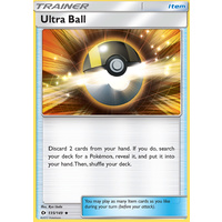 Ultra Ball 135/149 SM Base Set Uncommon Trainer Pokemon Card NEAR MINT TCG