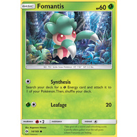 Fomantis 14/149 SM Base Set Common Pokemon Card NEAR MINT TCG