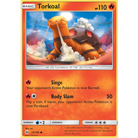 Torkoal 23/149 SM Base Set Common Pokemon Card NEAR MINT TCG