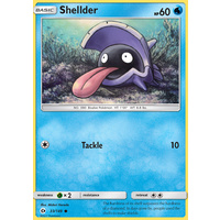 Shellder 33/149 SM Base Set Common Pokemon Card NEAR MINT TCG