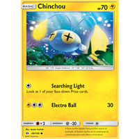 Chinchou 49/149 SM Base Set Common Pokemon Card NEAR MINT TCG